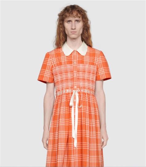 Gucci is selling a ,600 tartan dress for men to 'disrupt toxic 